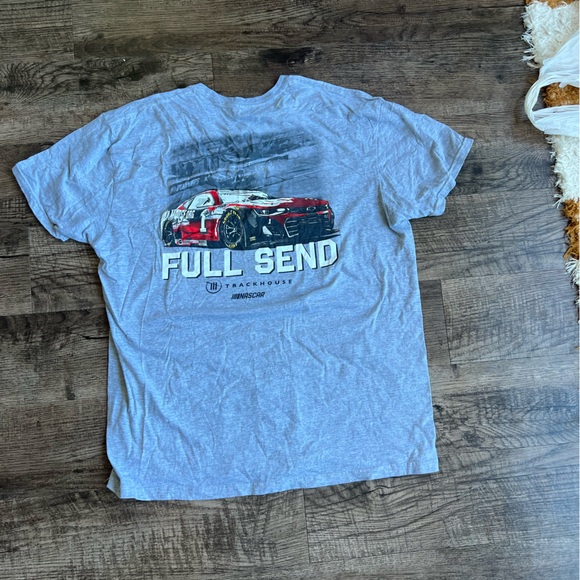 Nascar Light Gray Short Sleeve Tee - Picture 3 of 4